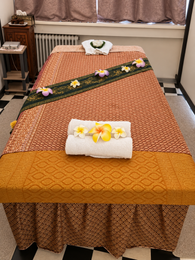 Massageraum von Ban Orchid in der Parksauna Trier