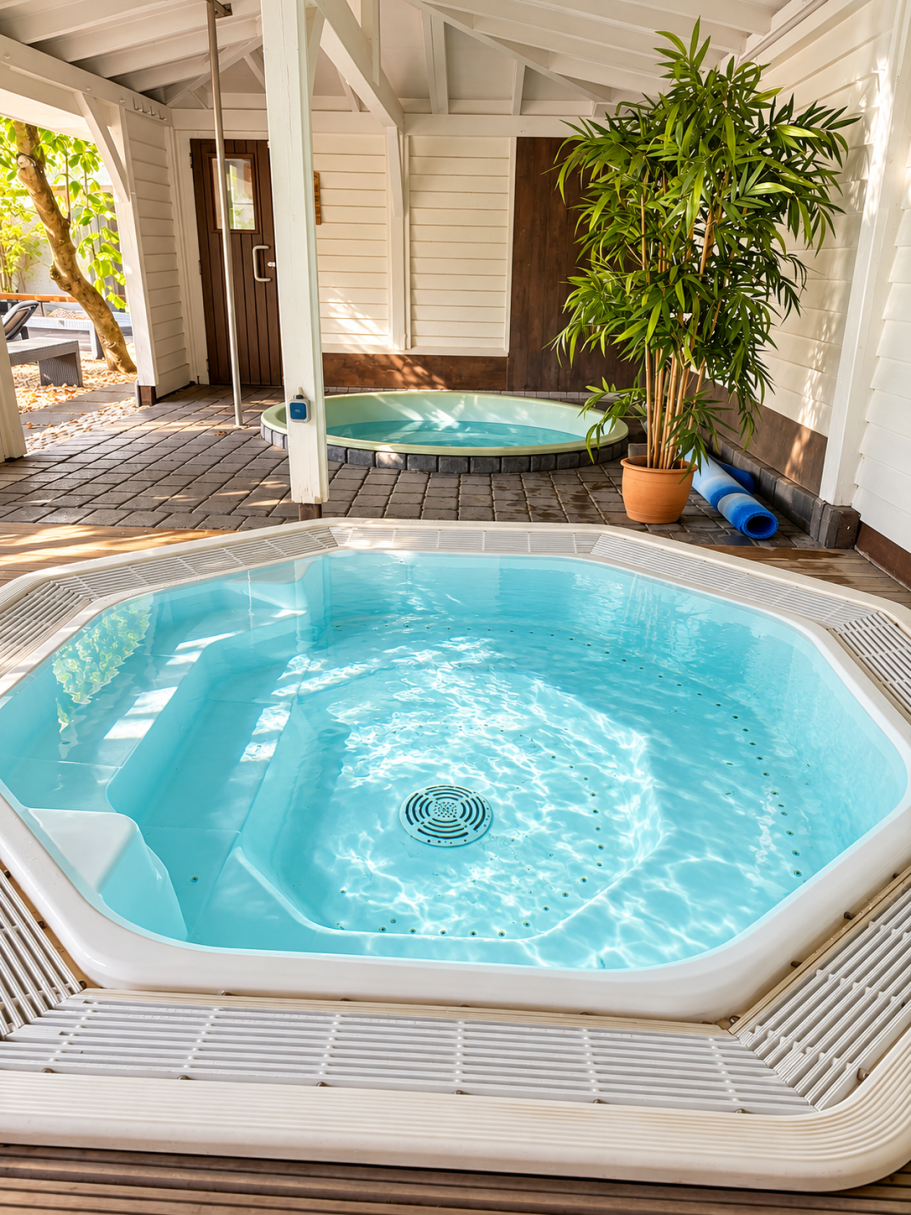 Whirlpool der Parksauna Trier